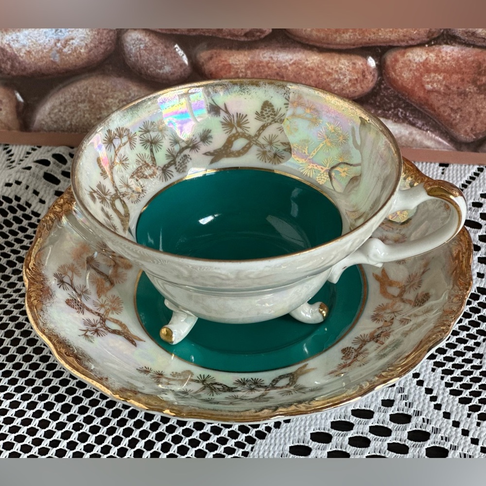 Antique Del Mar Tea Cup & Saucer